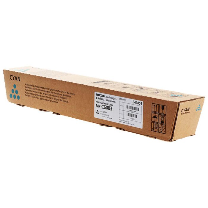 Ricoh Print Cartridge MP C6003 Cyan